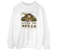 Elemental Men's Living The Dream Sweatshirt in White | Size: Small Elemental White S