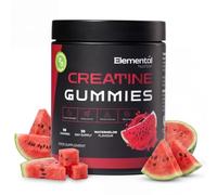 Elemental Nutrition Creatine Gummies 5000mg, Power & Recovery, Watermelon