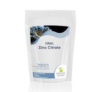 Elemental Zinc Citrate 30mg 90 Tablets - Premium Oral Nutrition Supplement for Immune Support & Overall Health