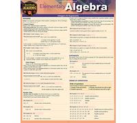 Elementary Algebra: A Quickstudy Laminated Reference Guide