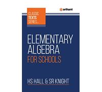 Elementary Algebra for Schools