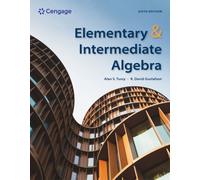Elementary and Intermediate Algebra
