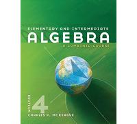 Elementary and Intermediate Algebra: A Combined Course – Cengage Learning