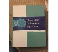 Elementary Differential Equations
