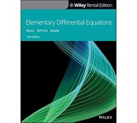Elementary Differential Equations
