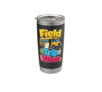 Elementary Field Trip Vibes Kids Back to School Bus Stainless Steel Insulated Tumbler