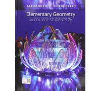 Elementary Geometry for College Students
