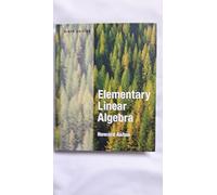 Elementary Linear Algebra