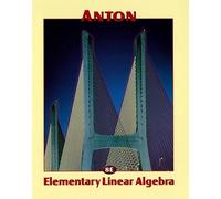 Elementary Linear Algebra