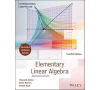 Elementary Linear Algebra, International Adaptation