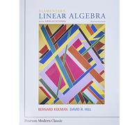 Elementary Linear Algebra with Applications (Classic Version) (Pearson Modern Classics for Advanced Mathematics Series)