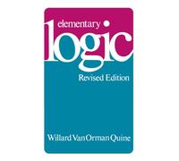 Elementary Logic: Revised Edition