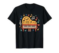 Elementary Music Teacher Frog Pond Symphony Classroom Animal T-Shirt