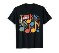 Elementary Music Teacher Seeds Planting Botanical Art T-Shirt