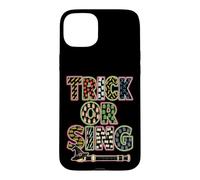 Elementary Music Teacher Trick Or Sing Halloween Recorder Case for iPhone 15 Plus