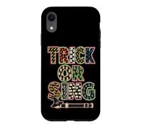 Elementary Music Teacher Trick Or Sing Halloween Recorder Case for iPhone XR