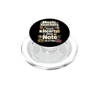 Elementary Music Teachers Touch Hearts One Note At A Time PopSockets PopGrip for MagSafe