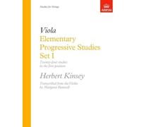 Elementary Progressive Studies, Set I for Viola (Elementary Progressive Studies (ABRSM))
