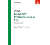 Elementary Progressive Studies, Set I: Violin Set 1 (Elementary Progressive Studies (ABRSM)) by Herbert Kinsey (Composer) (29-Jun-1989) Sheet music