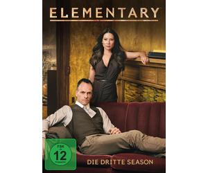 ELEMENTARY S3 - JOHNNY LEE MILLER, LUCY LIU, AIDAN QUINN, - 6 DVD NEW