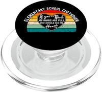 Elementary School Custodian - You Should See My Heart PopSockets PopGrip for MagSafe