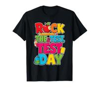 Elementary School Kids Rock The Test Day Testing Season T-Shirt