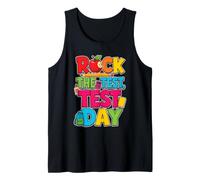 Elementary School Kids Rock The Test Day Testing Season Tank Top