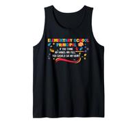 Elementary School Principal Hands Full Heart Leadership Tank Top