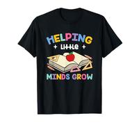Elementary School Teacher Cute Helping Little Minds Grow T-Shirt
