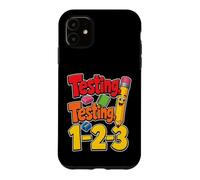 Elementary School Testing Testing 1-2-3 Test Day Kids Case for iPhone 11