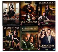 Elementary Season 1-6 Complete DVD Collection (An American-made reimagining of the classic detective novels by Arthur Conan Doyle)