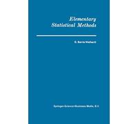 Elementary Statistical Methods