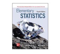 Elementary Statistics ISE (ISE HED STATISTICS)