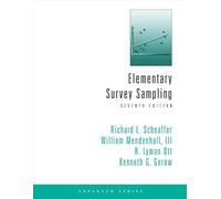 Elementary Survey Sampling