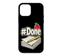 Elementary Teacher #Done Last Day Of School Grading Case for iPhone 12 mini