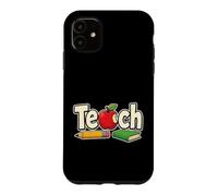 Elementary Teacher Gift Teach Cute Pencil Apple Classroom Case for iPhone 11