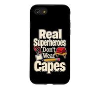 Elementary Teacher Real Superheroes Skip The Cape Gift Case for iPhone SE (2020) / 7/8