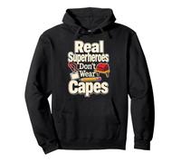 Elementary Teacher Real Superheroes Skip The Cape Gift Pullover Hoodie