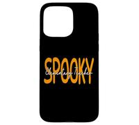 Elementary Teacher Spooky Halloween School For Women Case for iPhone 15 Pro Max
