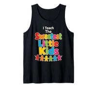 Elementary Teacher The Sweetest Little Kids Paper Chain Tank Top