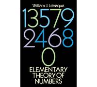 Elementary Theory of Numbers (Dover Books on Mathema 1.4tics)