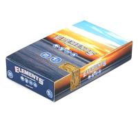 Elements 1.25 1 1/4 size Ultra Thin Rice Rolling Paper full box of 25