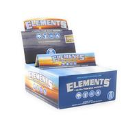Elements 1 box Slim King Size ULTRA THIN RICE rolling paper - total 1650 papers