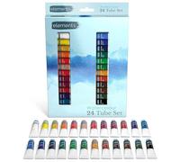 Elements 24pc x 12ml Watercolour Tube Set - Watercolour Paints for Artists