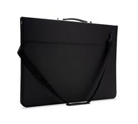 Elements A2 Artist Portfolio Case - Art Presentation Storage Bag Weather-Resistant Supply Portfolio with Shoulder Strap for Students and Professional Artists - (A2 24.4"x17.7"x1.7", Black)