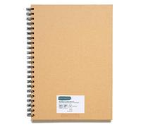 Elements A3 Wire-O Sketch Book | 40 Sheets (80 Sides) | 180 GSM Acid-Free Paper | Perforated Pages, Hardback Cover - Ideal for Mixed Media Art