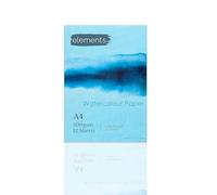 Elements A4 Watercolour Pad - 12 Sheet 300gsm Cold Pressed Paper Sketchbook