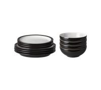 Elements Black 12 Piece Dinner Set -