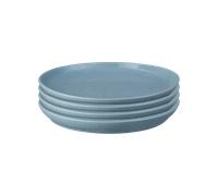 Elements Blue Coupe Dinner Plates - Set Of 4 -