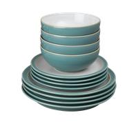 Elements Fern Green 12 Piece Dinner Set -
